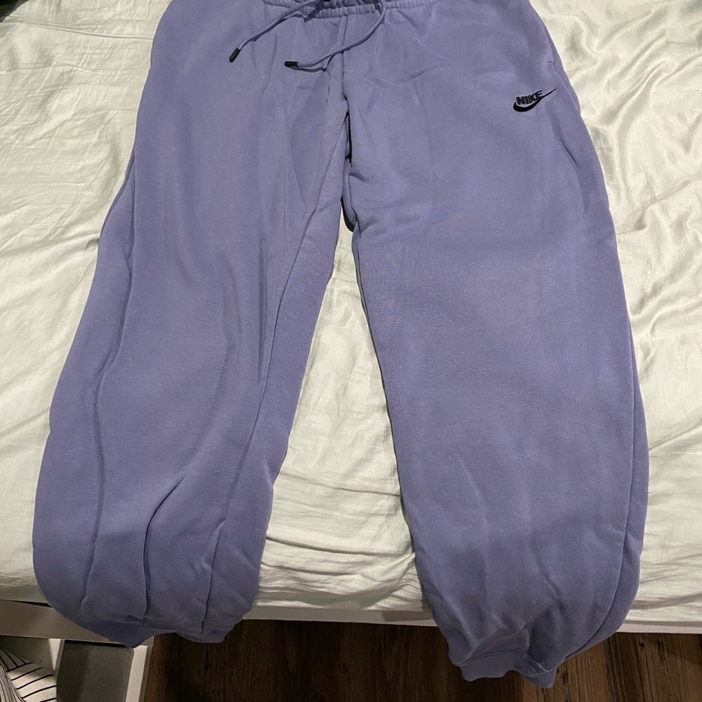 Never Worn Nike Purplish/Blue Joggers - Picture 2 of 3